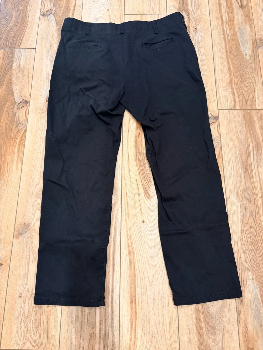 Lee Men's Black Chino Pants - Classic Straight Fit